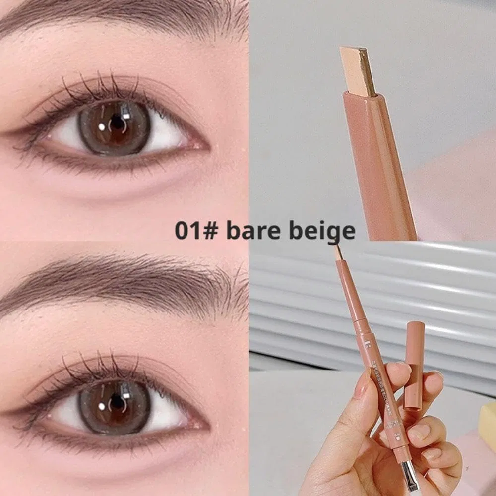 Подводка для глаз двойная Highlight & Shadow 2 в 1, без бренда, 300 мг, цвет nude rice brown