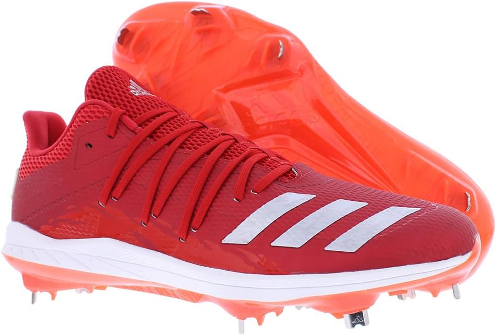 Бейсбольные бутсы для мужчин Adidas Afterburner 6, красный — фото 4