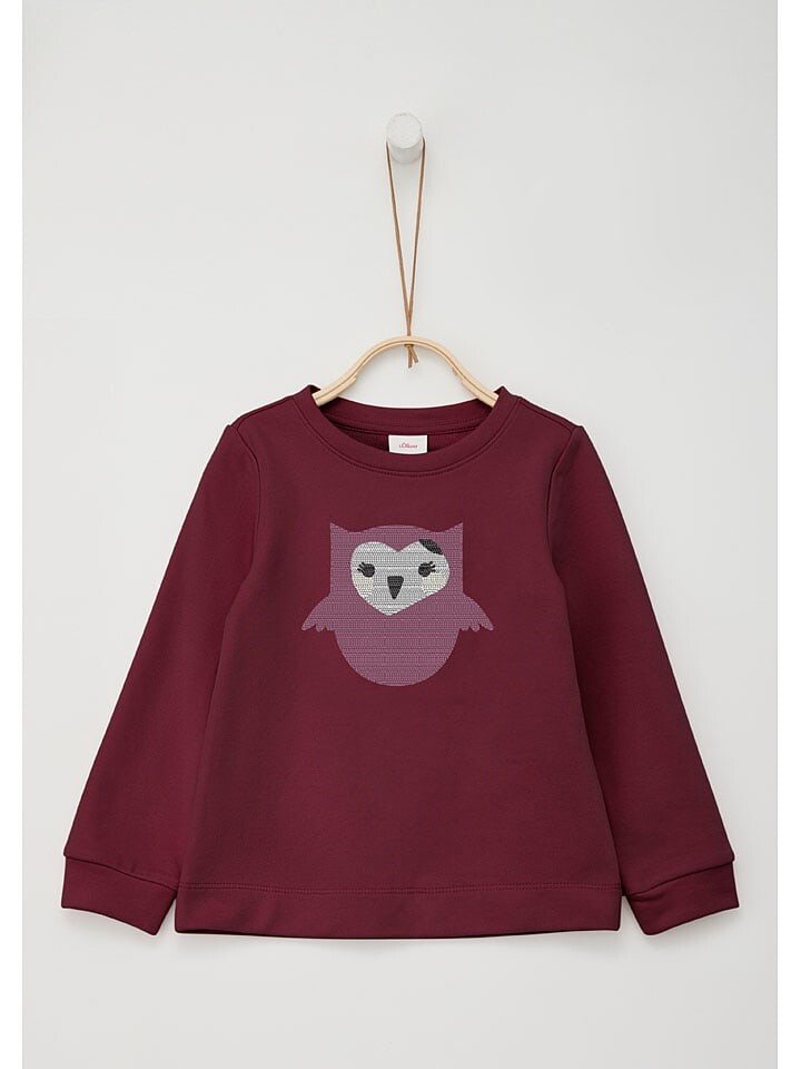 

Толстовка s.Oliver Sweatshirt, бордо