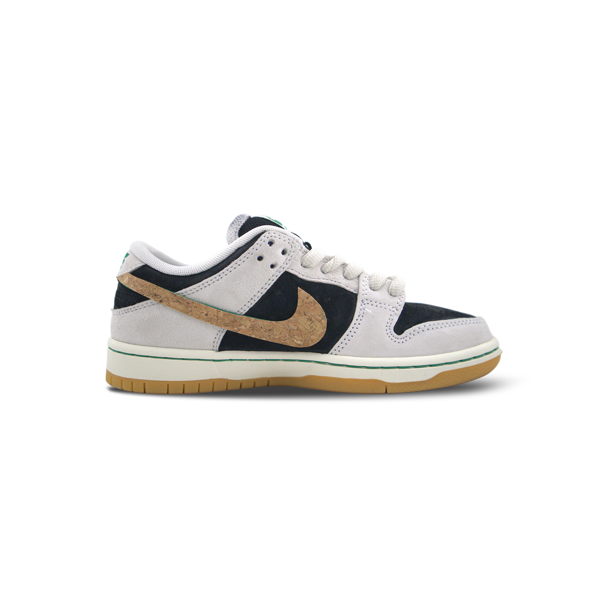 Скейтбордные кроссовки Dunk SB Cork с низким верхом, износостойкие, унисекс Nike, черный серый — фото 3
