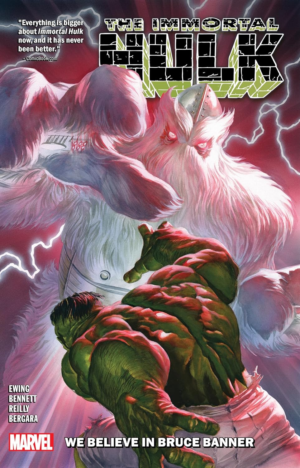 

Immortal Hulk Vol. 6: We Believe In Bruce Banner (Marvel Universe)