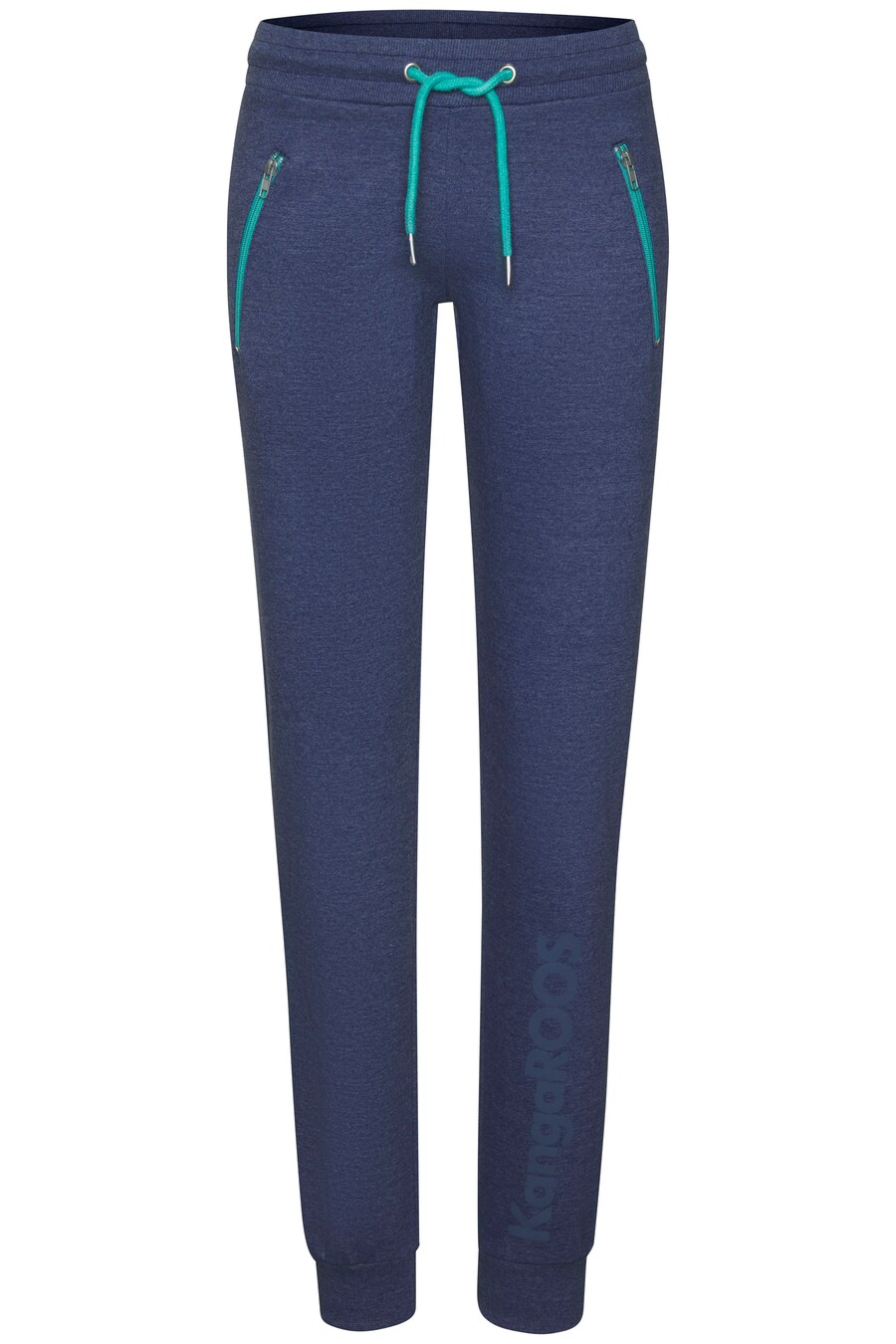 

Зауженные брюки KangaROOS, Aqua/mottled blue