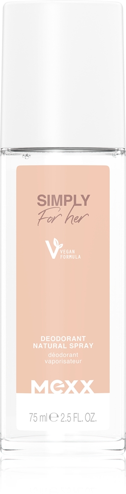 

Просто для ее нового ароматизированного дезодоранта Mexx, moterims 75 мл