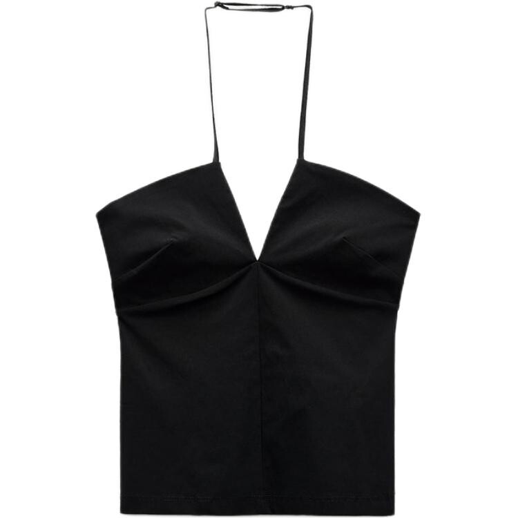 

Майка женская черная Zara