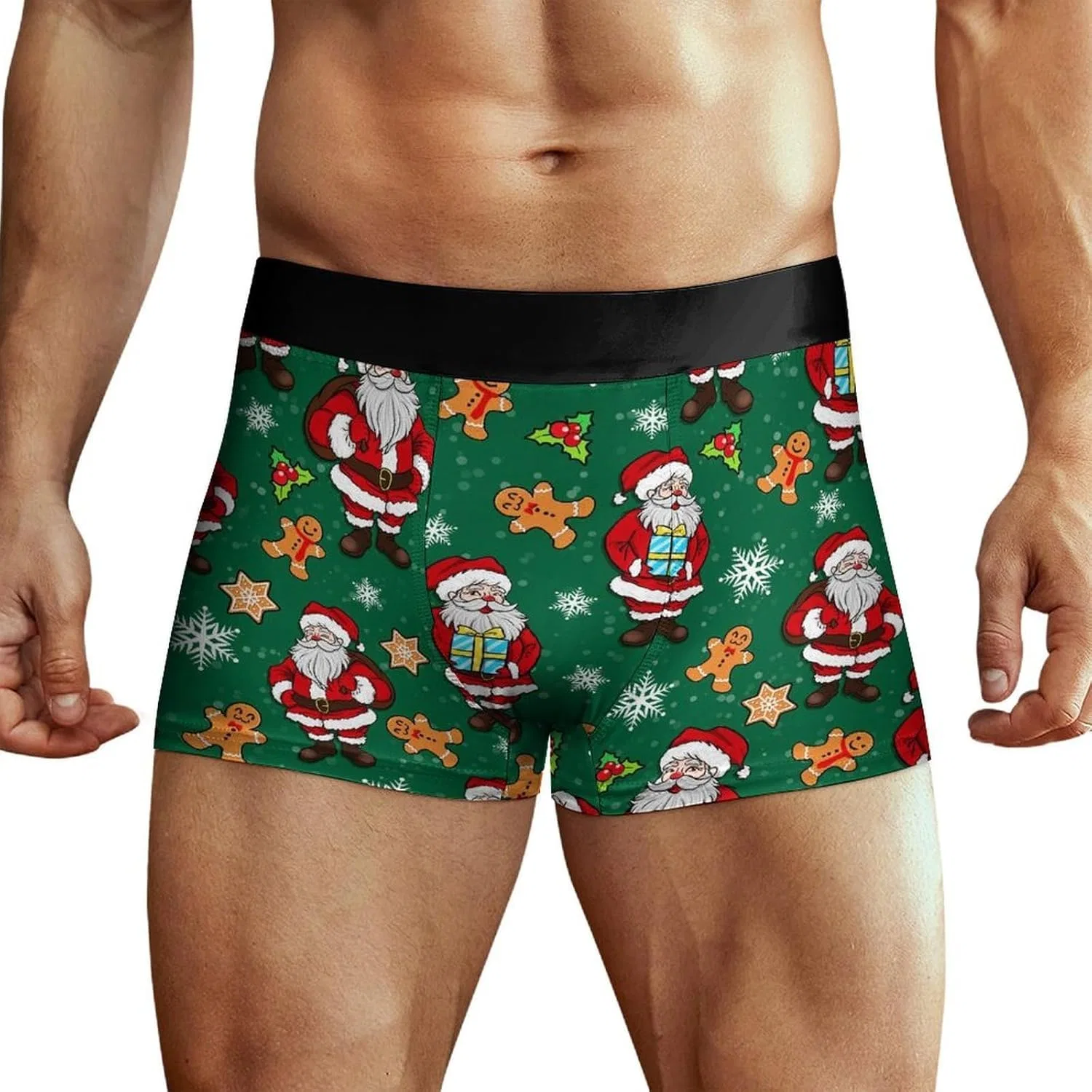 Боксеры с рождественским принтом, Christmas Man