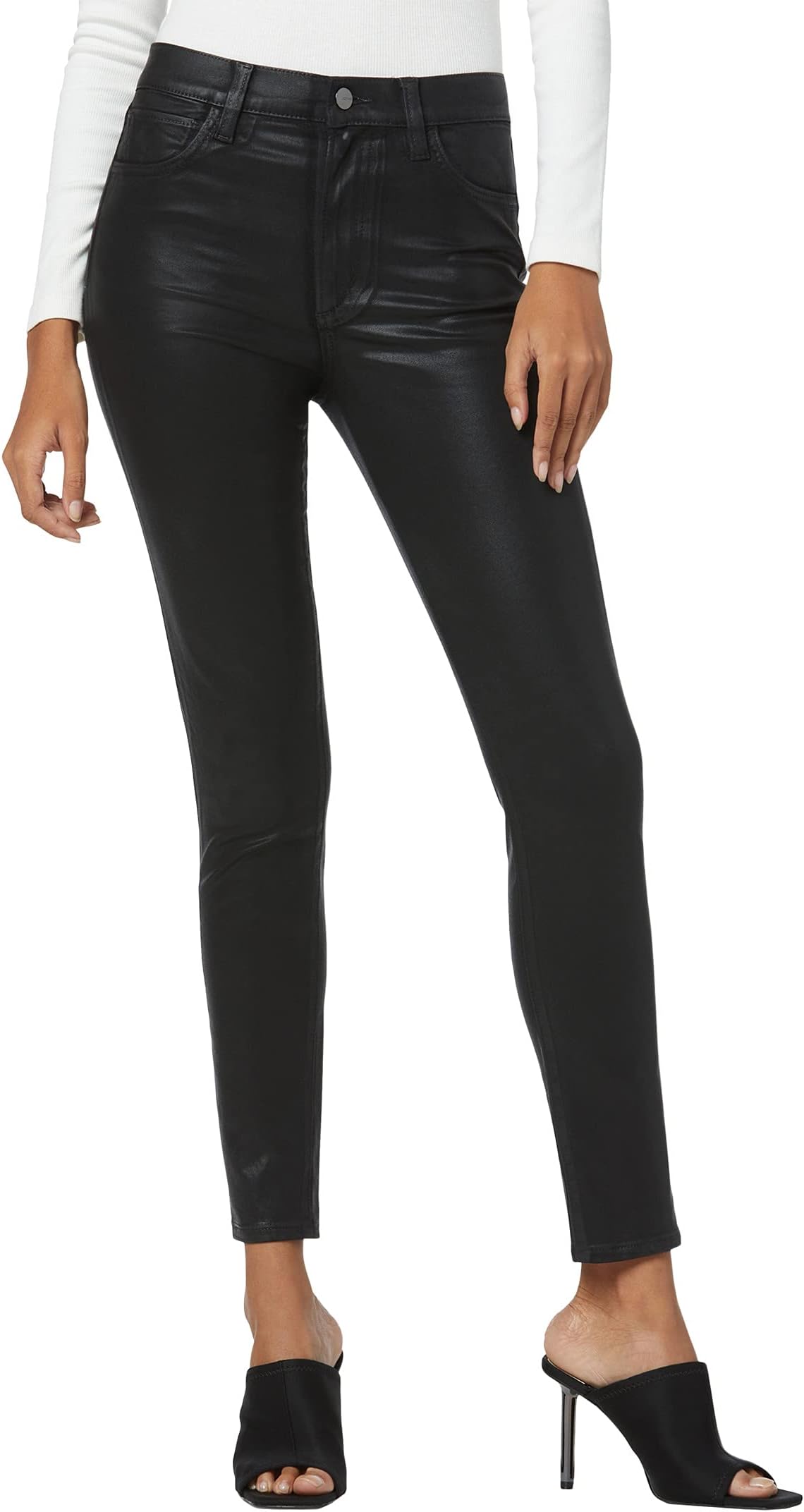 

Джинсы Joe's Jeans The Charlie Ankle Coated, черный