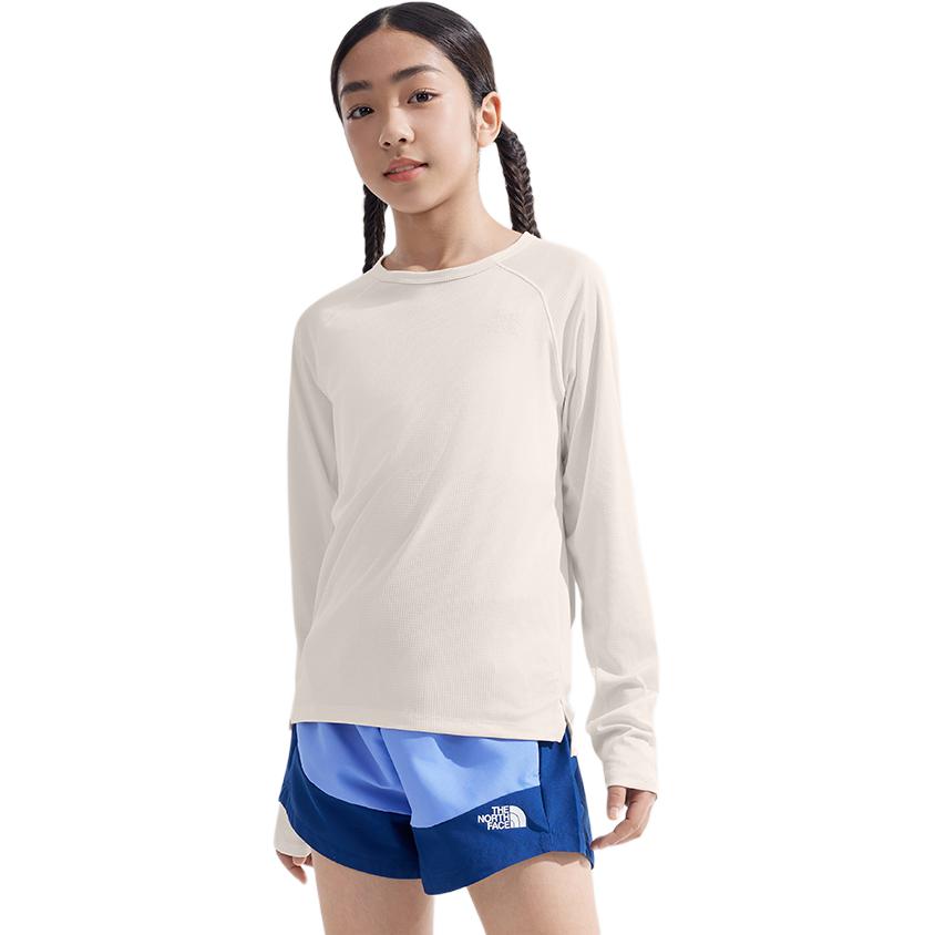 THE NORTH FACE Футболка SS25 QLI/Dune White для детей 3-7 лет — фото 4
