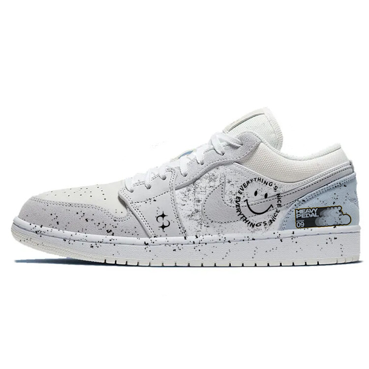 

Баскетбольные кроссовки Air 1 Vintage Unisex Low-Top White/Grey Jordan