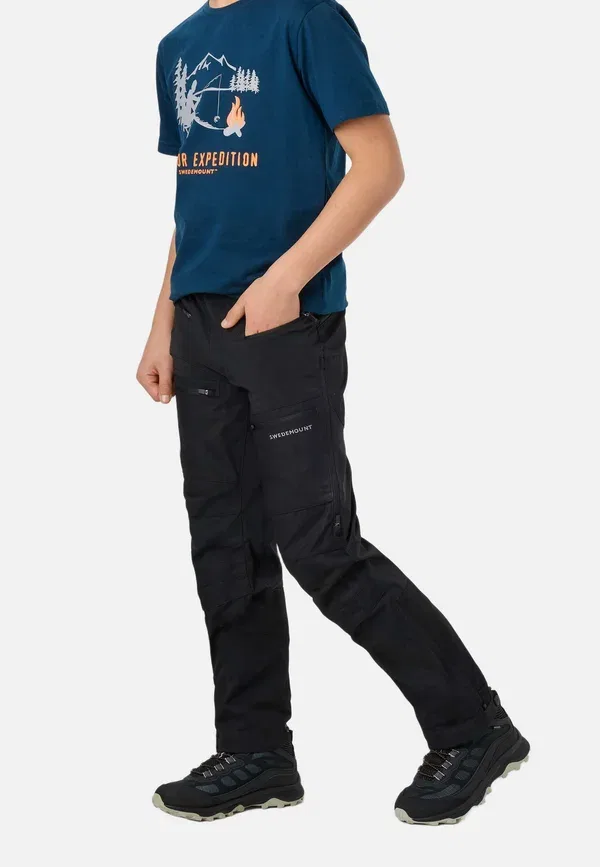 Брюки Nordkap stretch pants jr ii trousers Swedemount, черный — фото 4