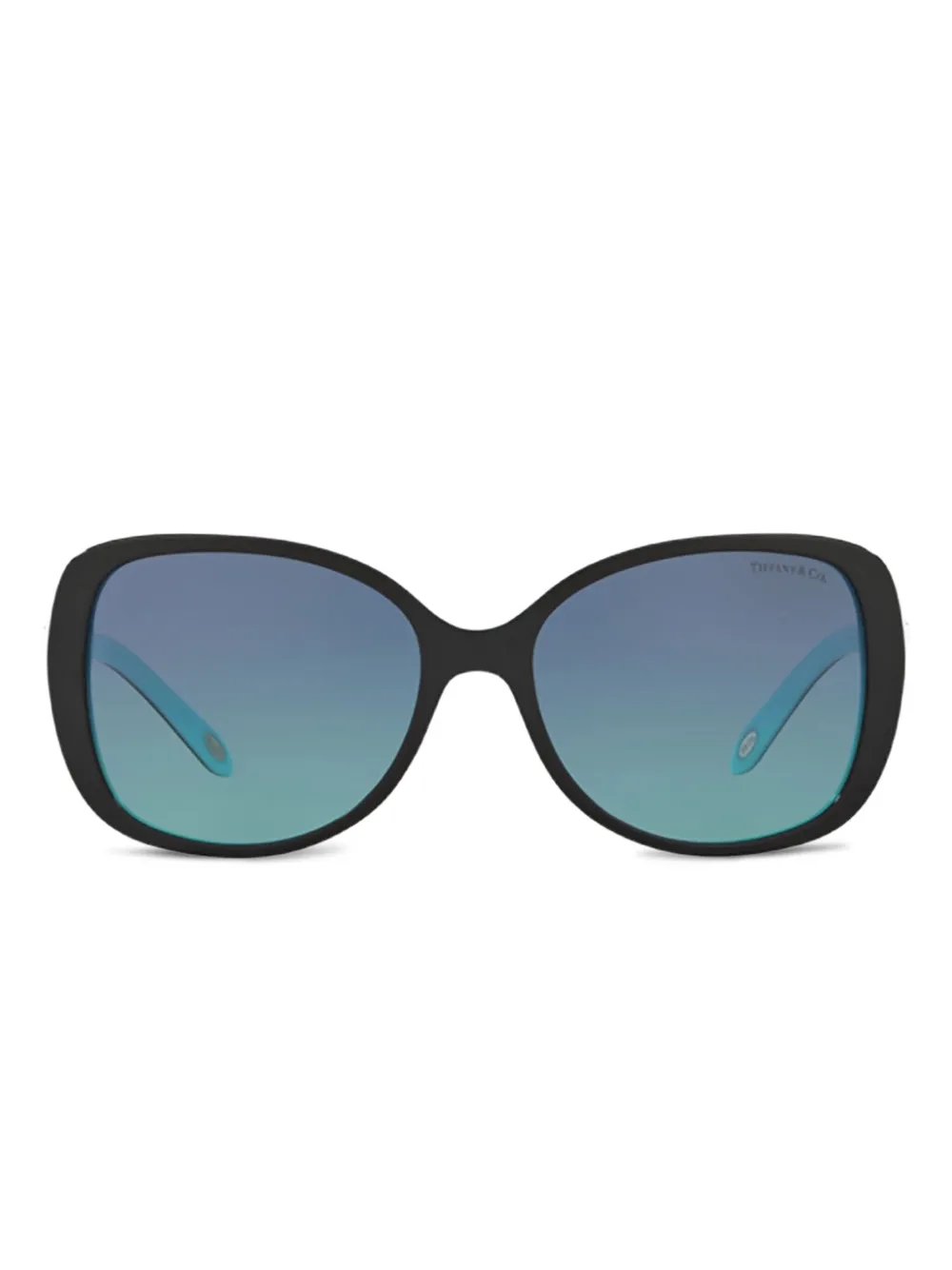 

Солнцезащитные очки в оправе-бабочке Tiffany & Co Eyewear, черный