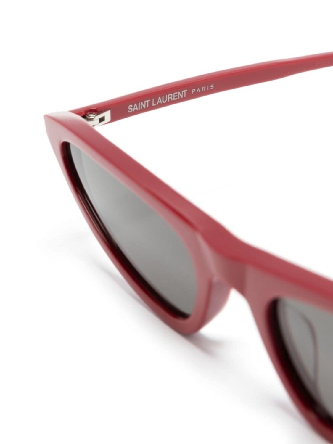 Солнцезащитные очки в оправе 'кошачий глаз' Saint Laurent Eyewear, красный — фото 3