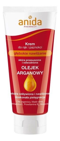 

Анида, крем для рук и ногтей с аргановым маслом, 100 мл Anida
