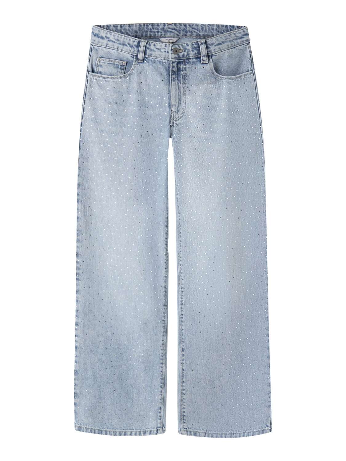 

TWO SOON Джинсы свободного кроя в синем цвете