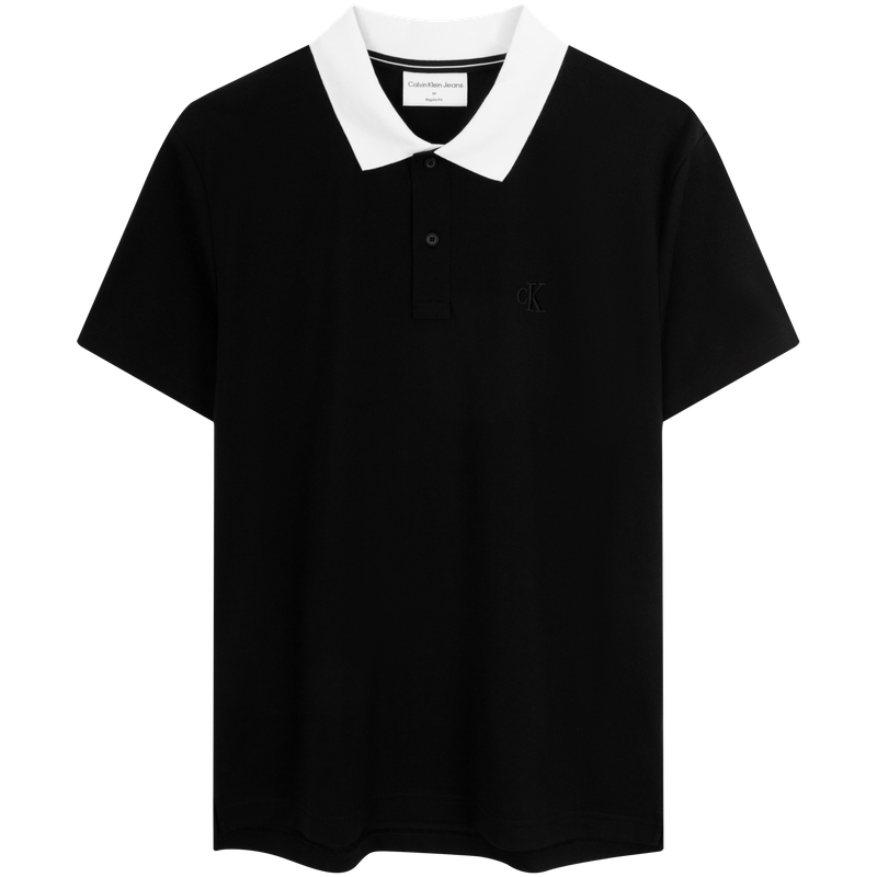 

Мужская рубашка-поло CALVIN KLEIN SS24, PC 8-Galaxy Gray