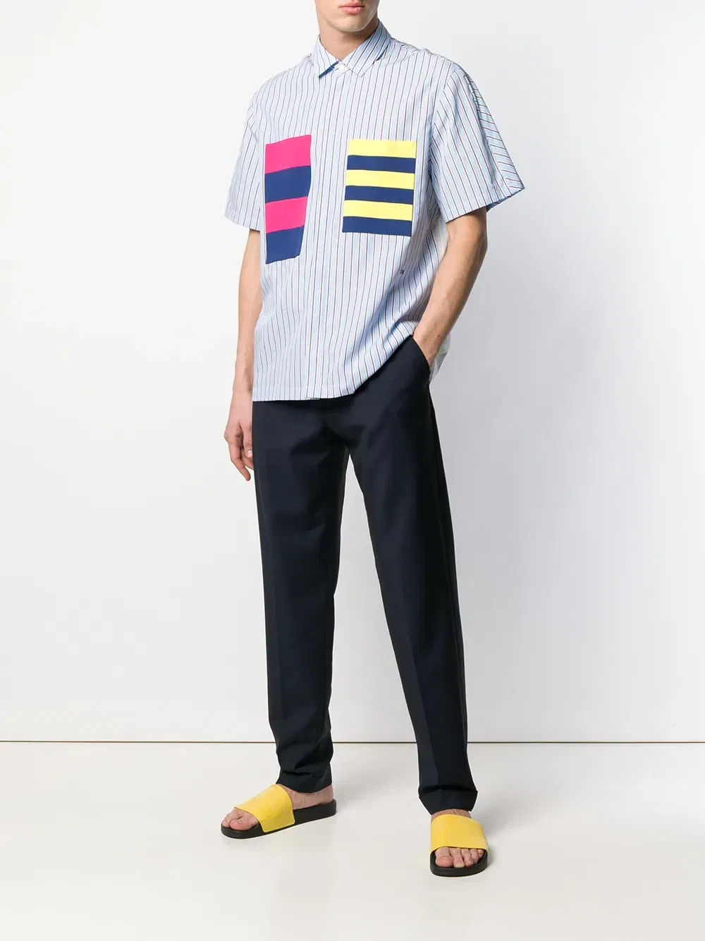 Строгие брюки Tommy Hilfiger, синий — фото 2