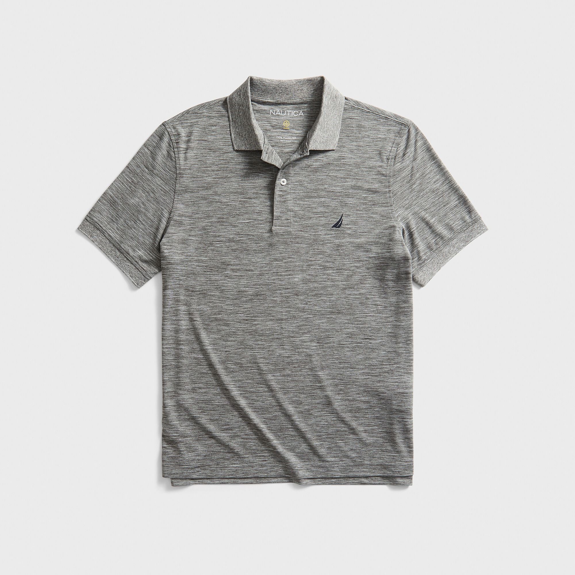 

Мужская футболка-поло для гольфа Nautica Classic Fit Performance, цвет moorings grey heather