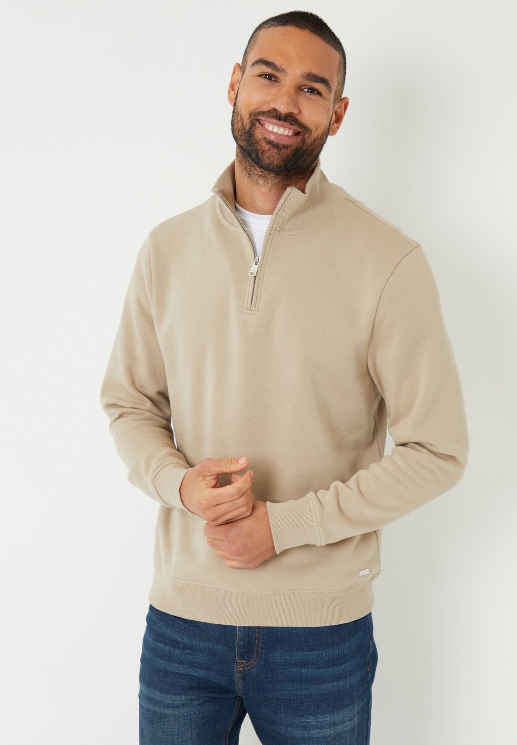 

Толстовка SURREY Threadbare, цвет Stone