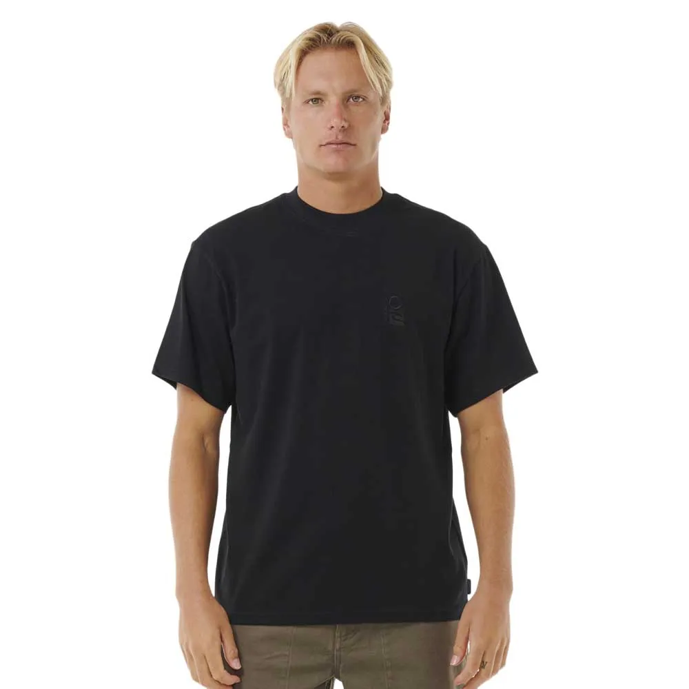 

Футболка с коротким рукавом Rip Curl Search Embroidery, черный