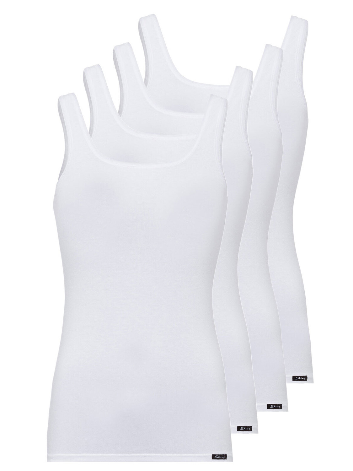 

Майка Skiny 4er Pack Tank Top, белый