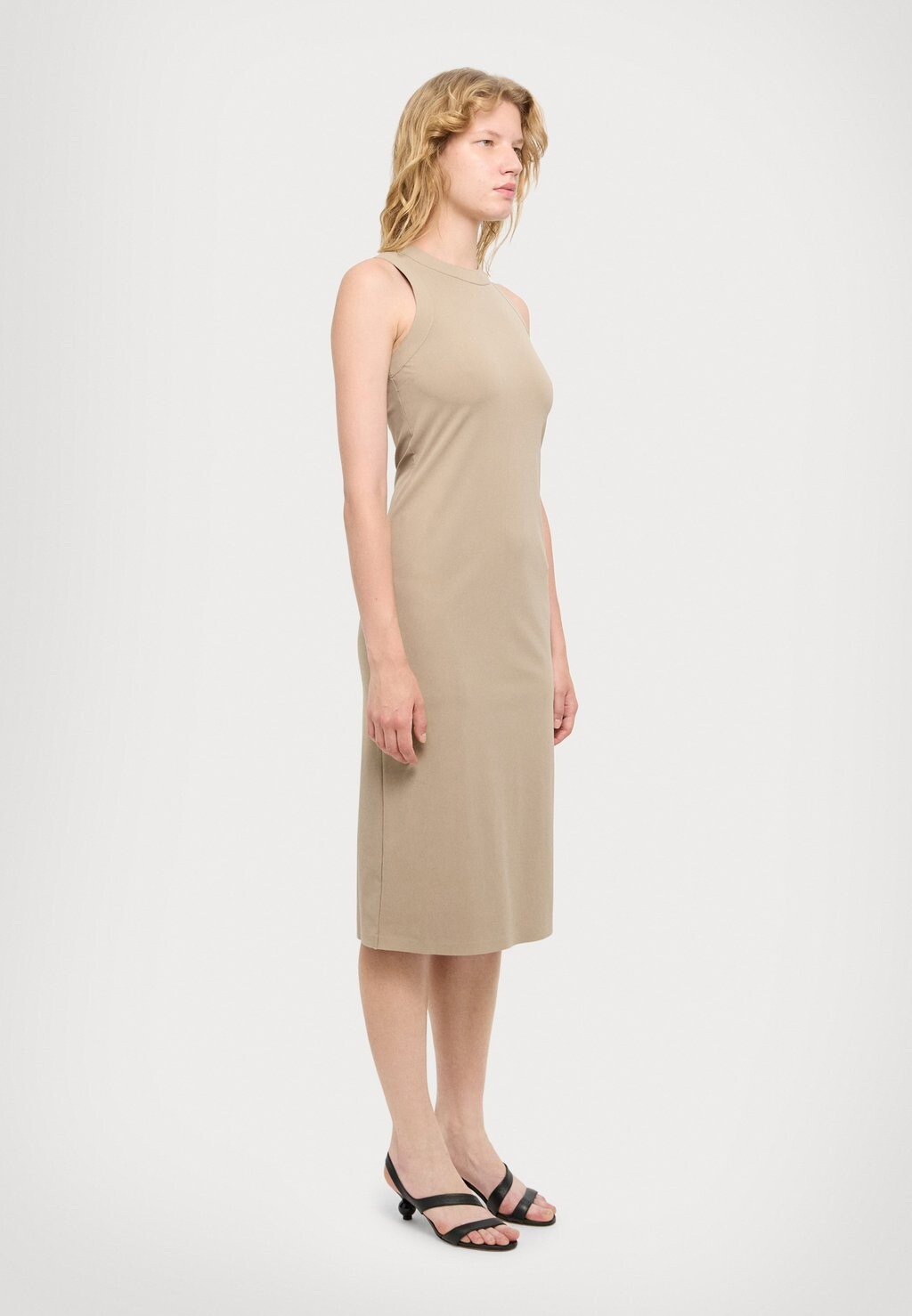 

Дневное платье EMILIA Max Mara Leisure, коричнево-серый