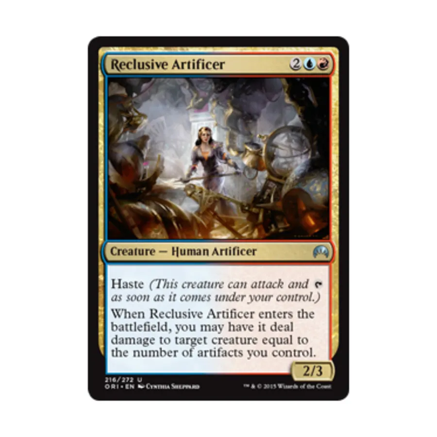 

CCG Ремесленник-затворник (U), MTG - Magic Origins