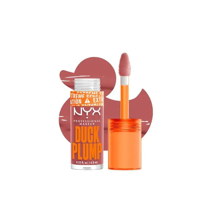 

Блеск для губ duck plump gloss voluminizador Nyx Professional Make Up, цвет nude swings