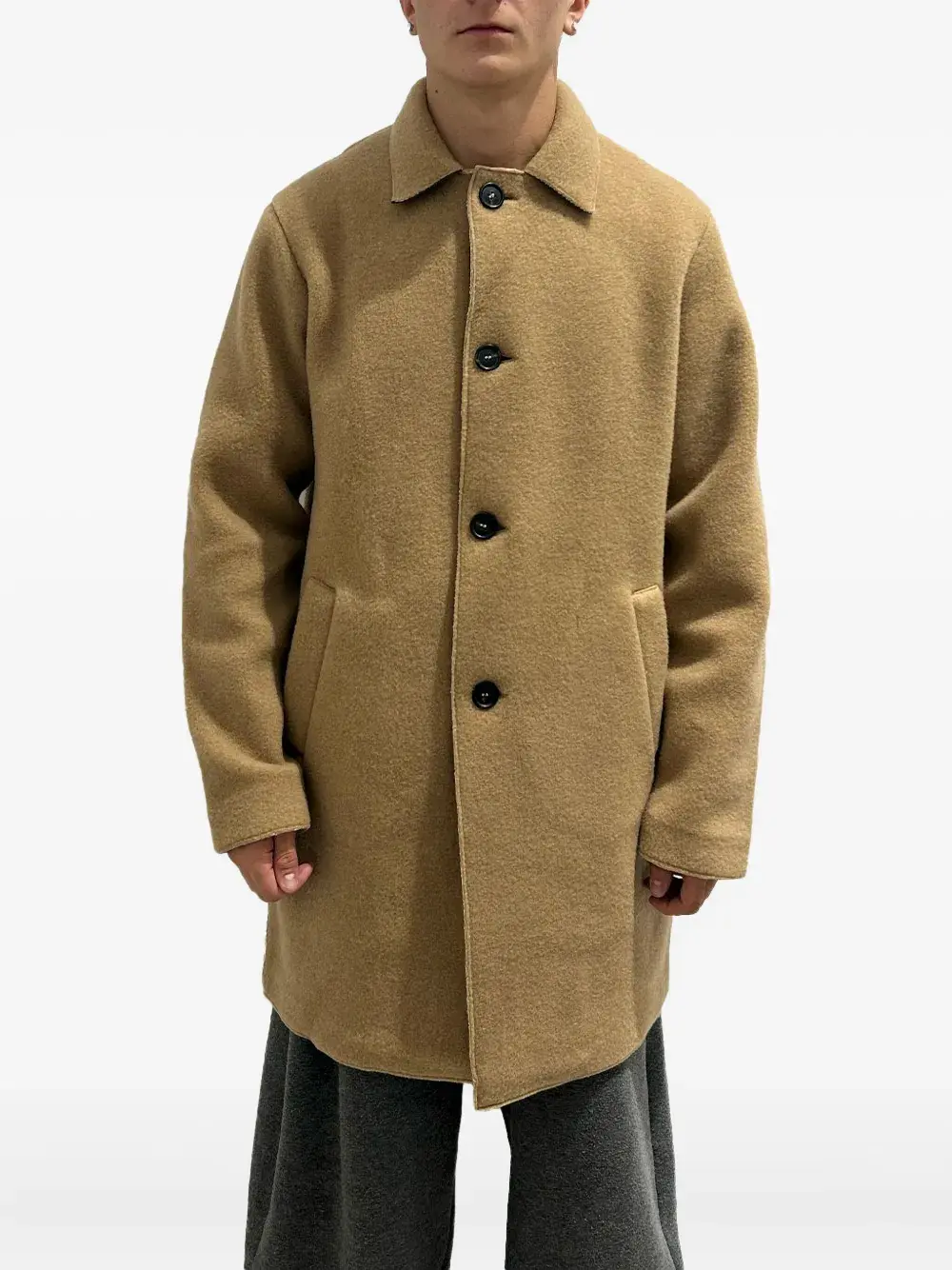 

Пальто из шерсти на пуговицах Rayne 1895, нейтральный