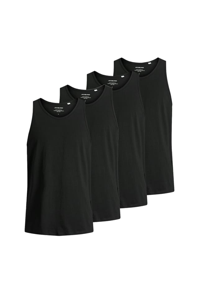 

Майка/Топ 4 шт. в упаковке jacbasic Jack & Jones, черный