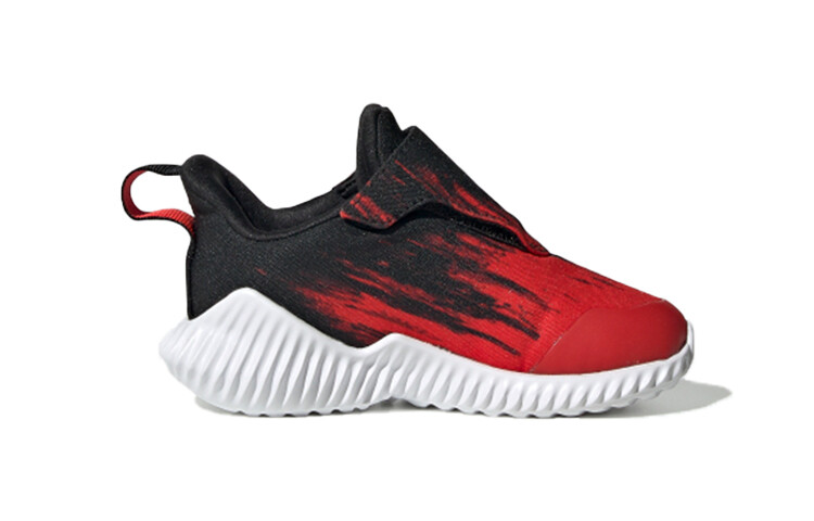 Кроссовки adidas Fortarun Toddler Shoes TD Low-top Black/Red — фото 2