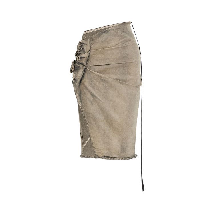 

Юбка Rick Owens DRKSHDW EDFU Knee Skirt, Mineral Pearl