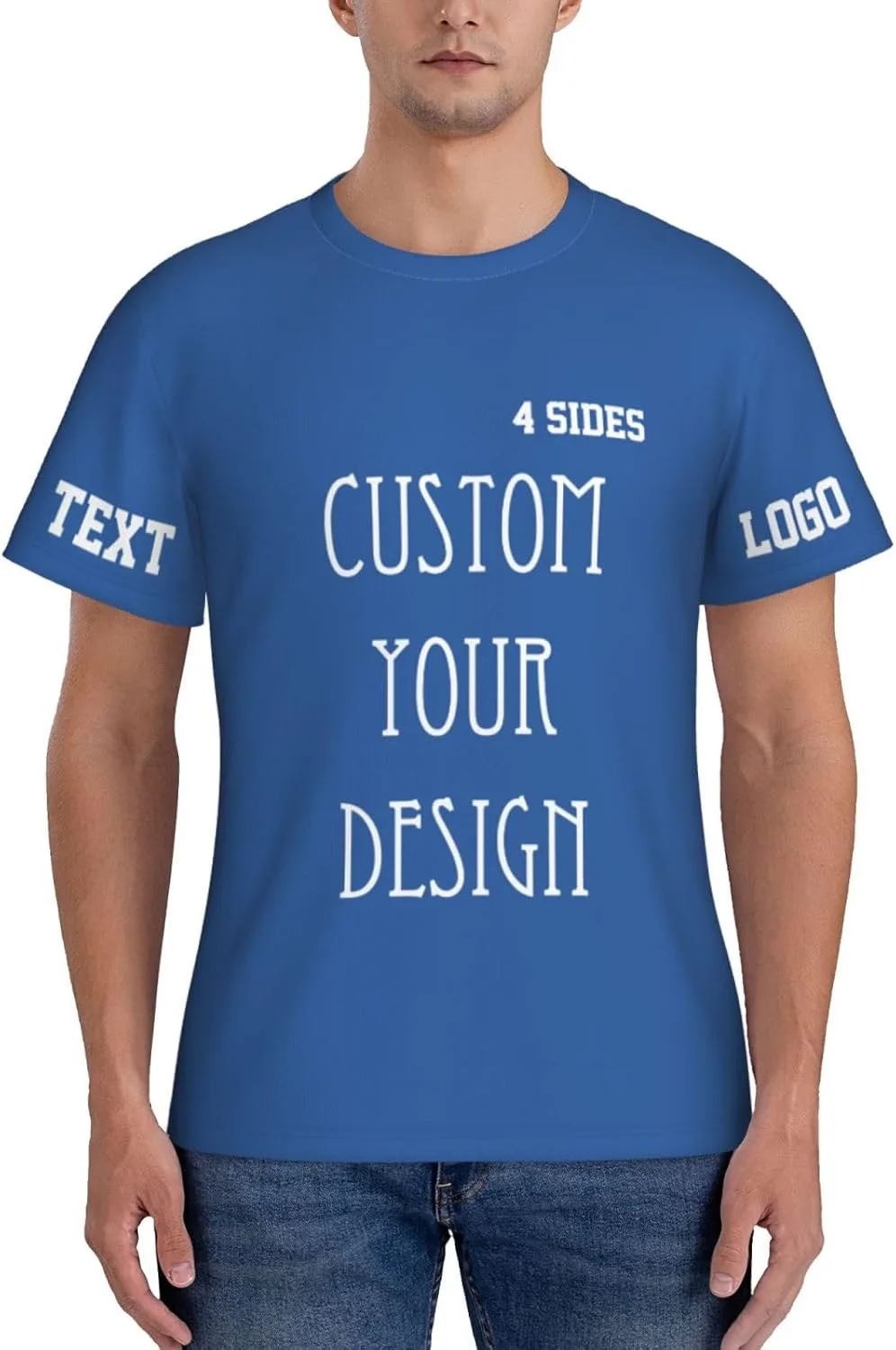 

Футболка Custom T Shirts 4-Side Printable с логотипом