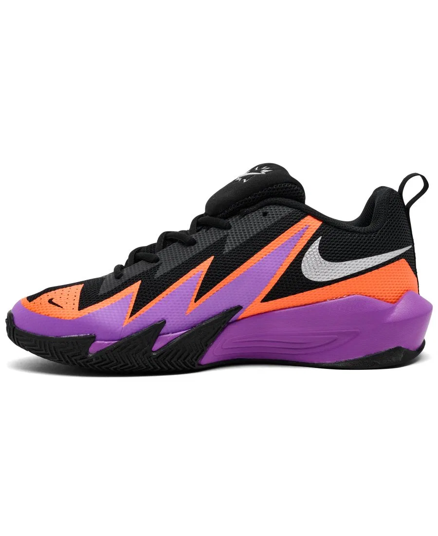 Детские баскетбольные кроссовки ST Dynamite от Finish Line Nike, оранжевый/фиолетовый/черный — фото 2