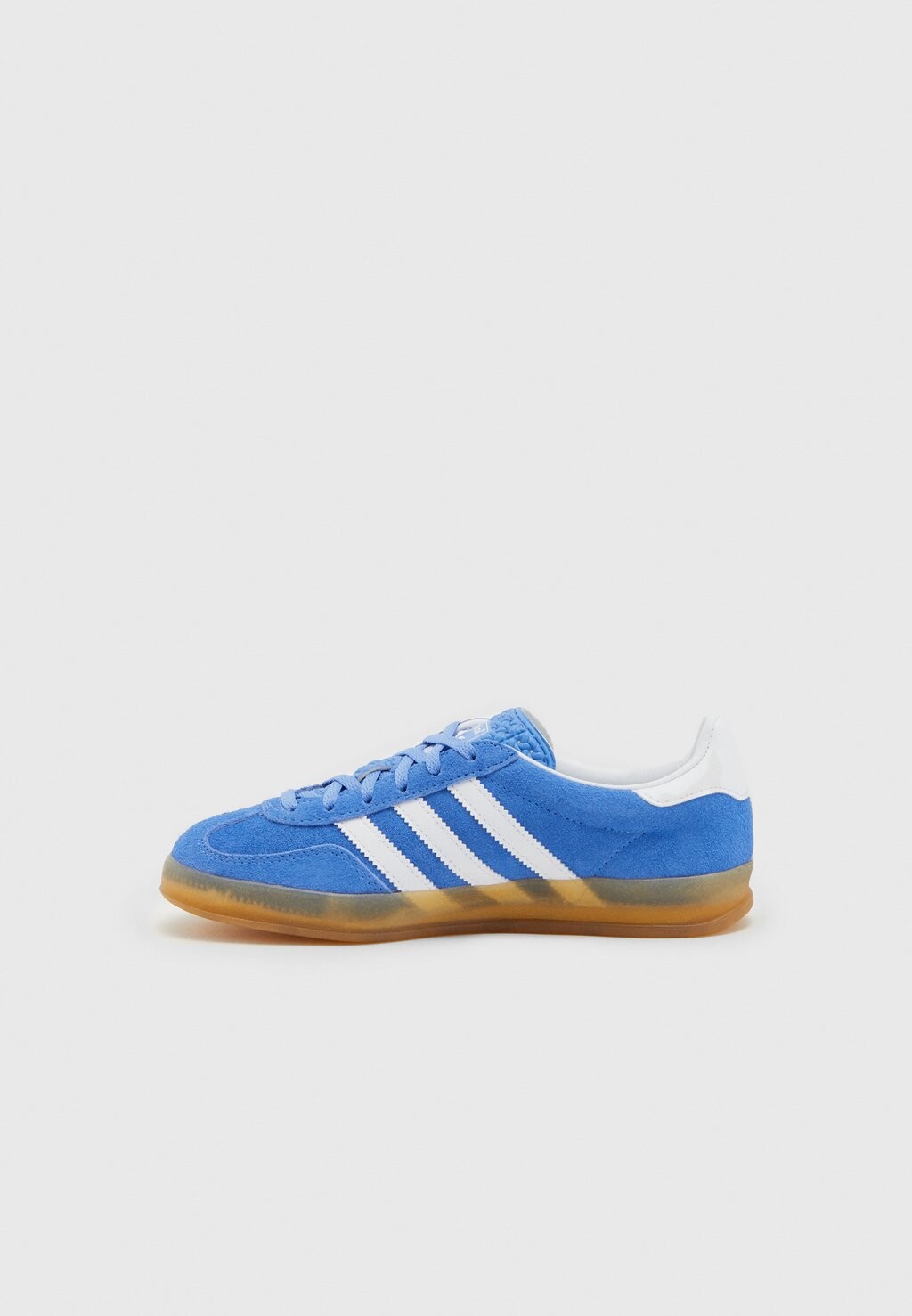 Кроссовки Gazelle Indoor adidas Originals, синее облако-фьюжн, белое золото, металлик — фото 3
