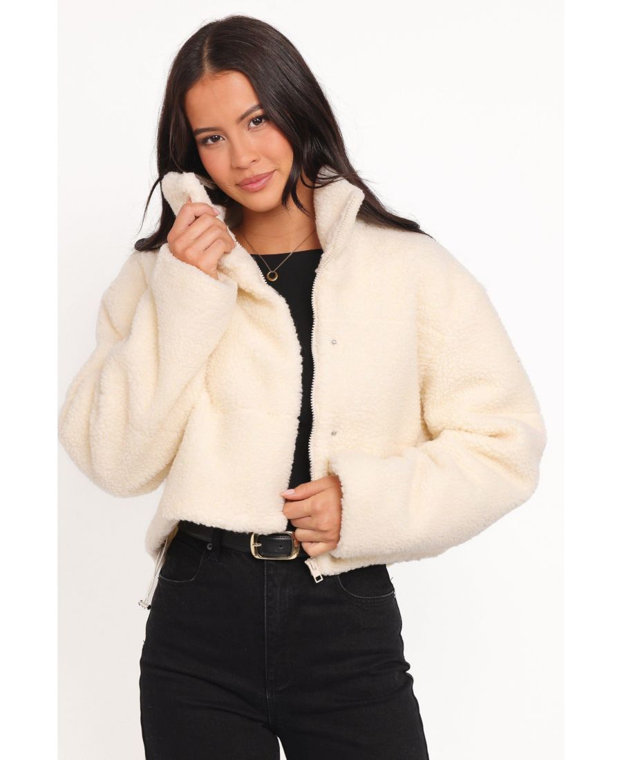 

Женская флисовая куртка-пуховик Katerina Petal and Pup, White