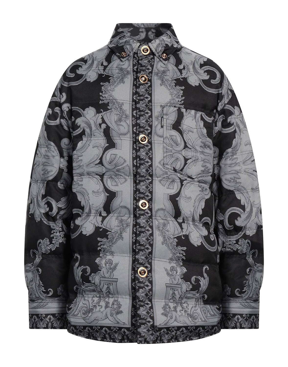 

Пуховик Versace, черный