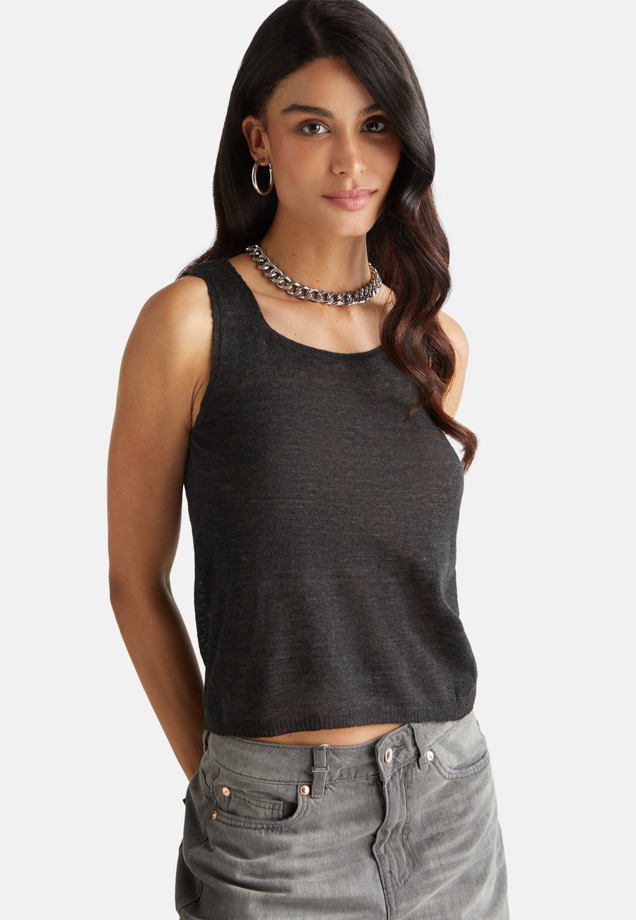 

Топ United Colors of Benetton REVERSIBLE TANK, Grey