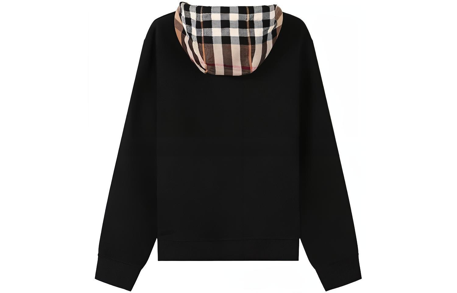 Толстовка Burberry, женская, хлопковая, черный — фото 3