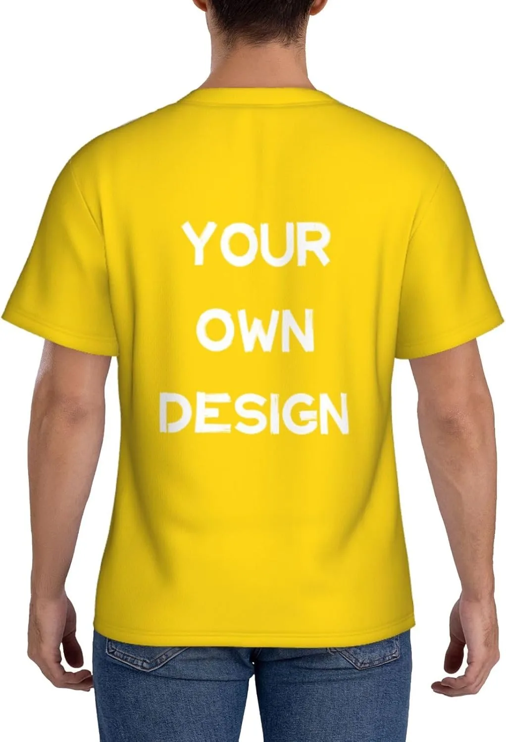 Футболка с принтом Custom Shirt с логотипом и текстом — фото 3