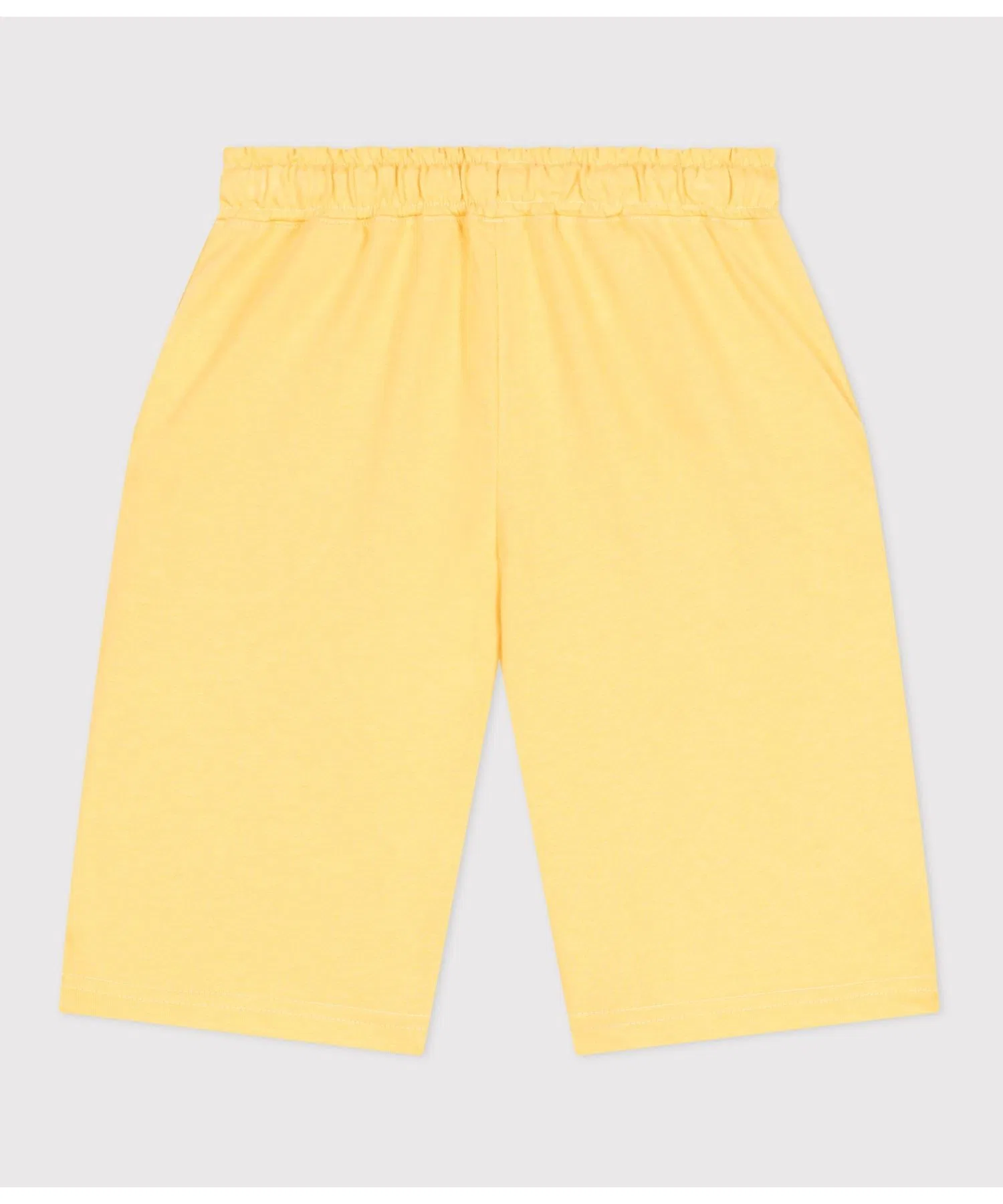 Детские шорты PETIT BATEAU спортивные из хлопка жёлтые — фото 3