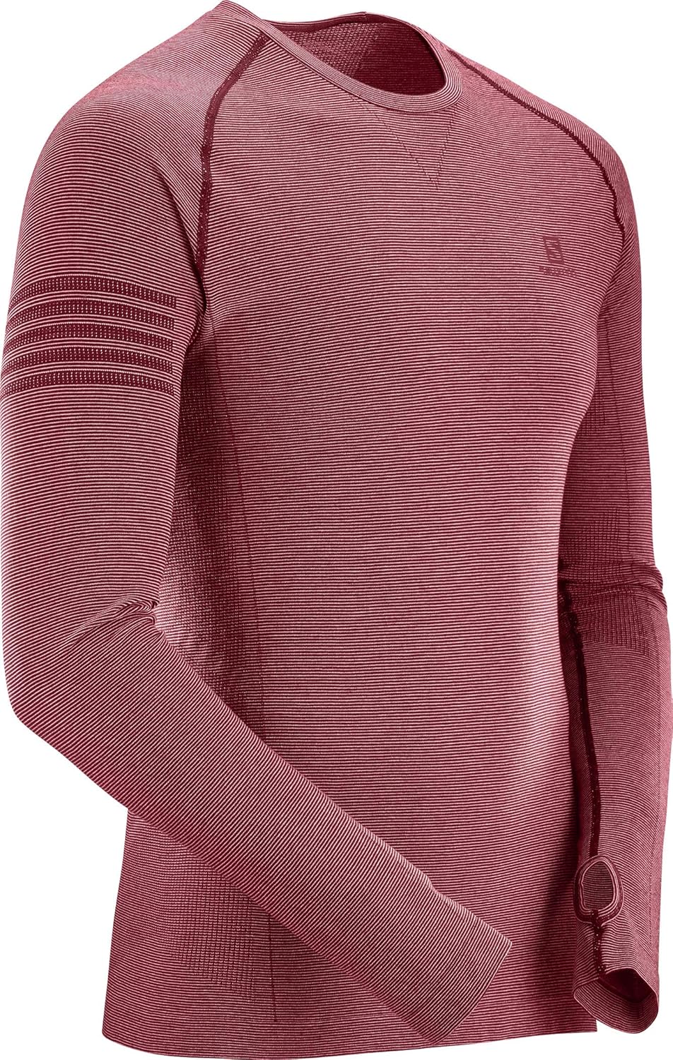 

Salomon Pulse Seamless LONG SLEEVE Tee Men, Red