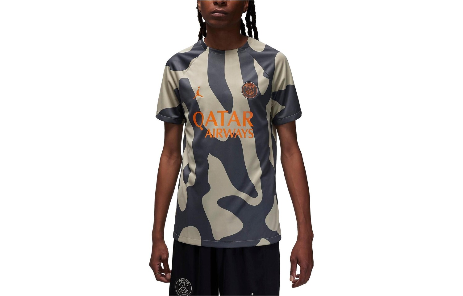 

Футболка Paris Saint-Germain Strike Third, мужская, многоцветная Jordan, цвет Multicolor