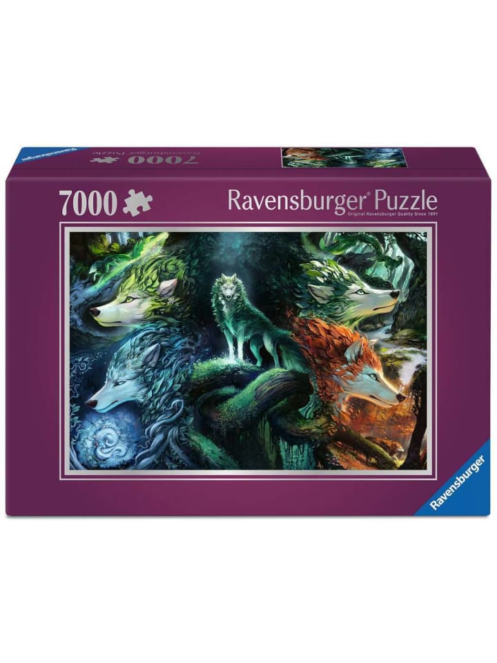 

Пазл Ravensburger, 7000 деталей, «Шепот леса» (цветной)