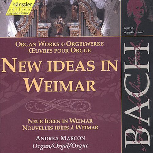 

CD диск Bach / Marcon: New Ideas in Weimar