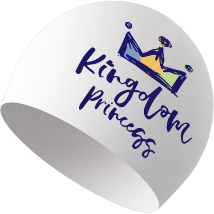 

LINING Силиконовая плавательная шапочка для женщин White Flesh Pink