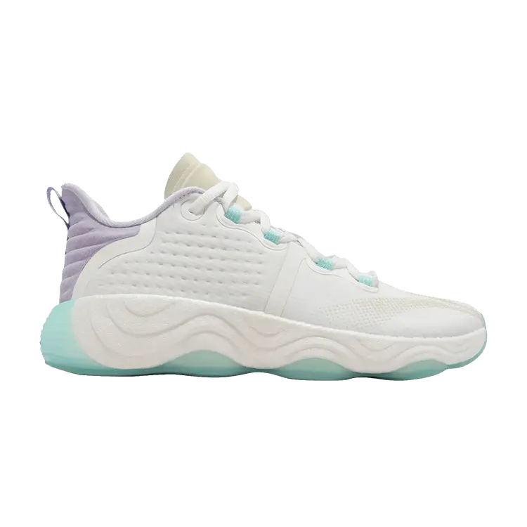 

Кроссовки Li-Ning Wmns No Boundaries 3 Rice White Bad Five Purple, белый