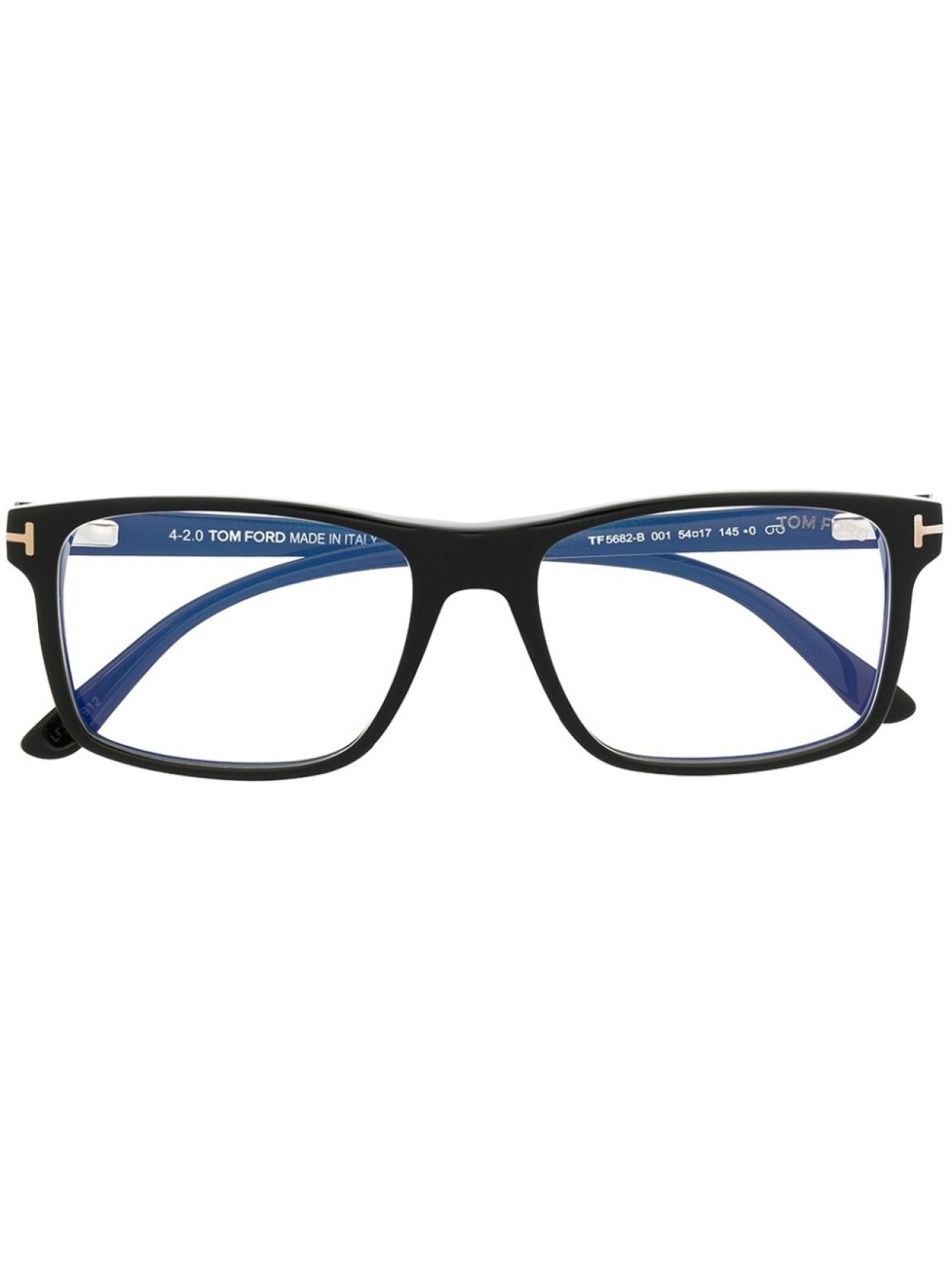 

TOM FORD Eyewear очки Magnetic в прямоугольной оправе, черный