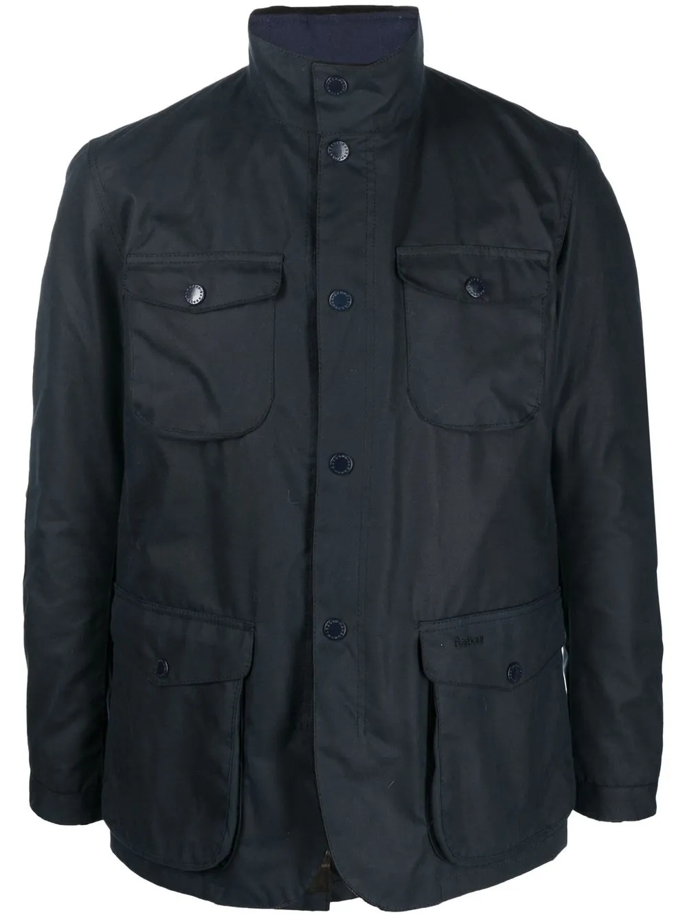 

Однобортная куртка Barbour, синий