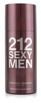 Carolina Herrera, 212 Sexy Men, дезодорант, 150 мл — фото 2