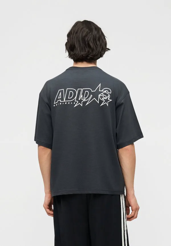 Футболка унисекс с графическим логотипом starts Adidas Originals, Carbon