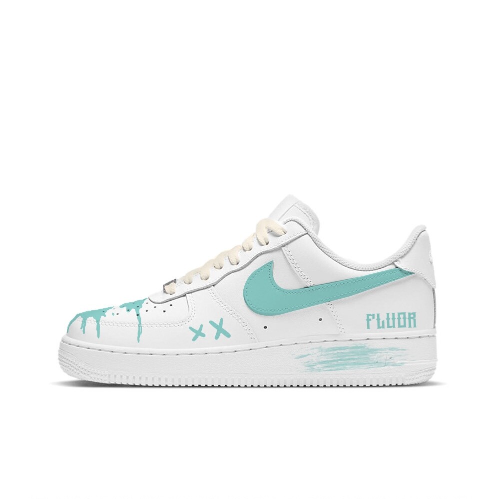 

Мужские кроссовки для скейтбординга Nike Air Force 1, White/Blue